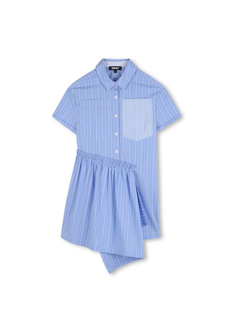 Abito a righe DKNY KIDS | D62606Z40